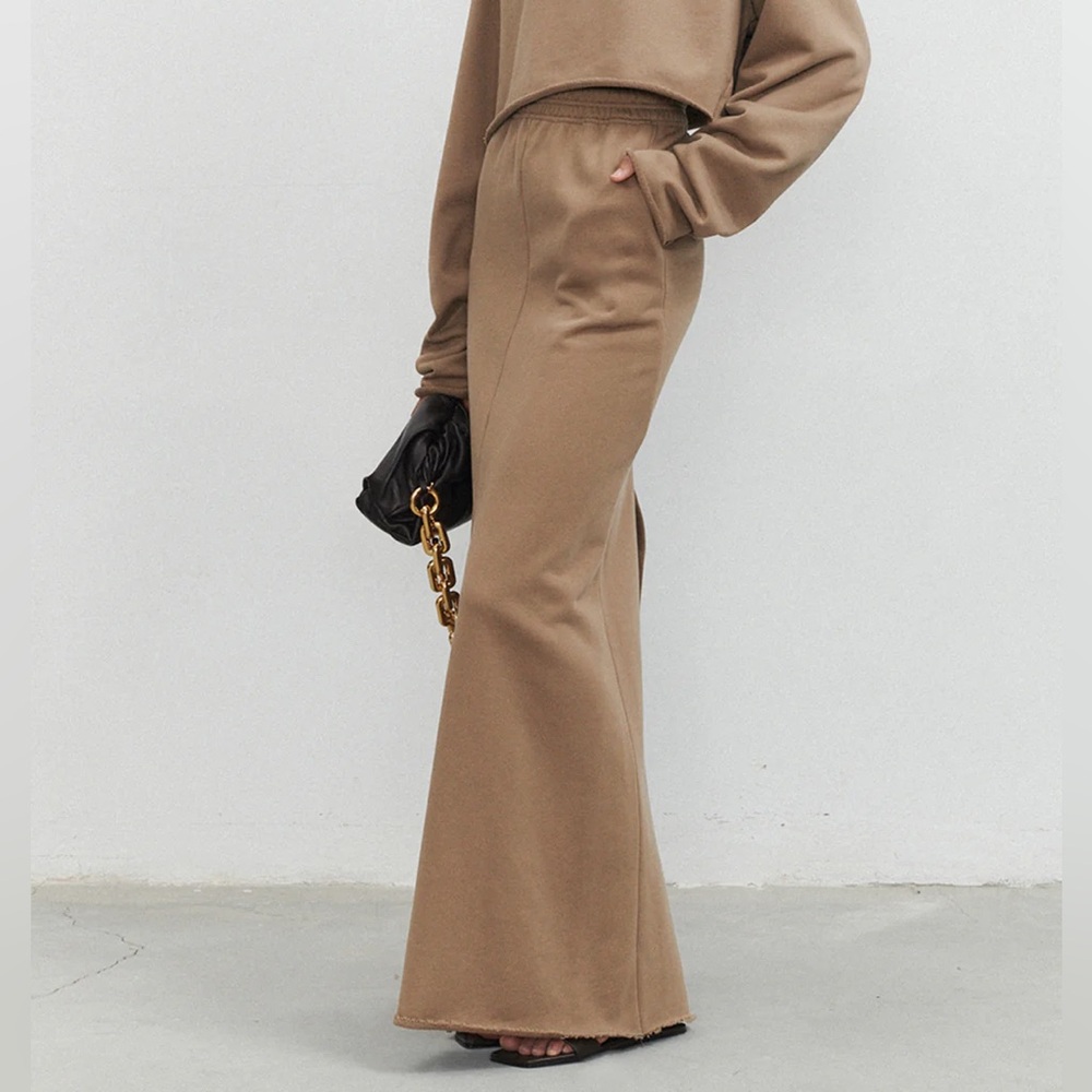 Commense - Live It Up Maxi Skirt - Camel - Size Large